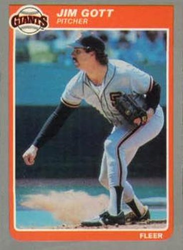 #U-45 Jim Gott - San Francisco Giants - 1985 Fleer Update Baseball
