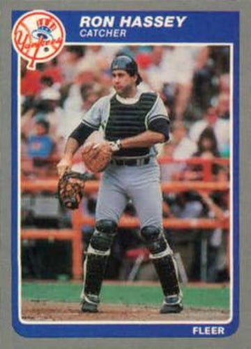 #U-50 Ron Hassey - New York Yankees - 1985 Fleer Update Baseball
