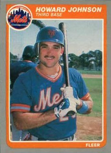 #U-62 Howard Johnson - New York Mets - 1985 Fleer Update Baseball