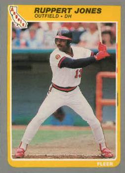 #U-63 Ruppert Jones - California Angels - 1985 Fleer Update Baseball