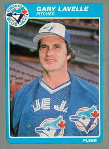 #U-69 Gary Lavelle - Toronto Blue Jays - 1985 Fleer Update Baseball