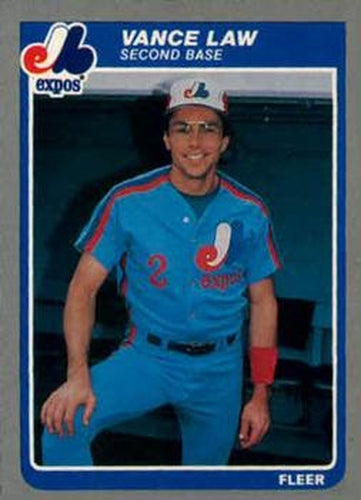 #U-70 Vance Law - Montreal Expos - 1985 Fleer Update Baseball