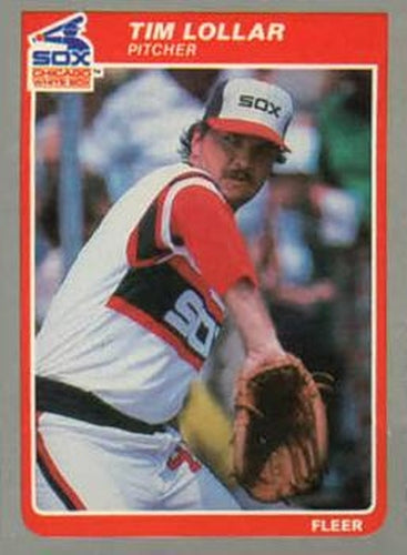 #U-73 Tim Lollar - Chicago White Sox - 1985 Fleer Update Baseball