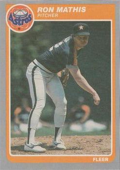 #U-78 Ron Mathis - Houston Astros - 1985 Fleer Update Baseball
