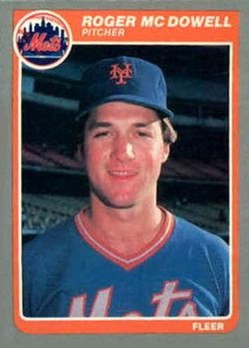#U-81 Roger McDowell - New York Mets - 1985 Fleer Update Baseball