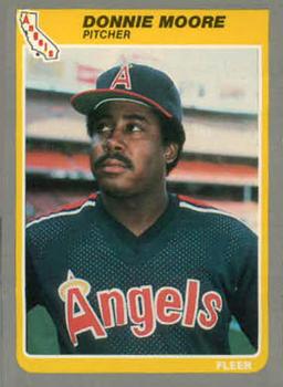 #U-82 Donnie Moore - California Angels - 1985 Fleer Update Baseball