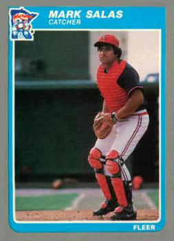 #U-94 Mark Salas - Minnesota Twins - 1985 Fleer Update Baseball