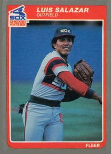 #U-95 Luis Salazar - Chicago White Sox - 1985 Fleer Update Baseball