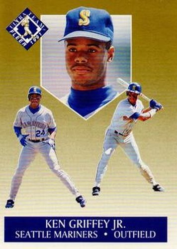 #4 Ken Griffey Jr. - Seattle Mariners - 1991 Ultra Baseball- Ultra Team