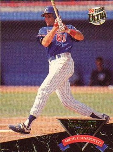 #4 Archi Cianfrocco - Montreal Expos - 1992 Ultra Baseball - All-Rookie Team