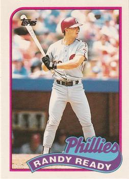 #102T Randy Ready - Philadelphia Phillies - 1989 Topps Traded Baseball