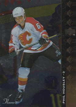 #SP-102 Phil Housley - Calgary Flames - 1994-95 Upper Deck Hockey - SP