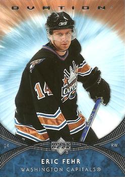 #102 Eric Fehr - Eric Fehr - 2007-08 Upper Deck Ovation Hockey