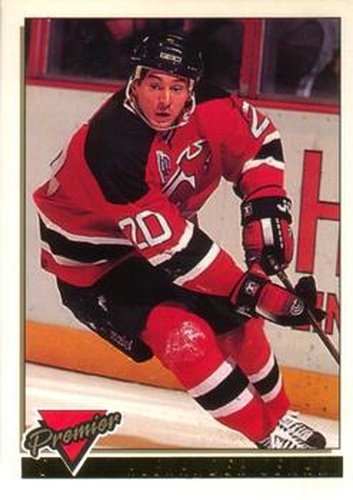 #102 Alexander Semak - New Jersey Devils - 1993-94 O-Pee-Chee Premier Hockey - Gold