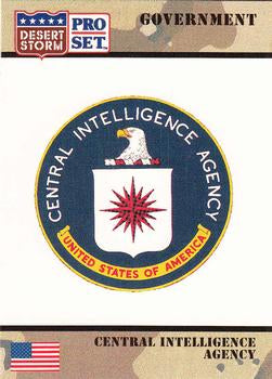 #102 Central Intelligence Agency - 1991 Pro Set Desert Storm