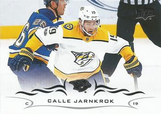 #102 Calle Jarnkrok - Nashville Predators - 2018-19 Upper Deck Hockey