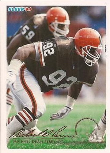 #102 Michael Dean Perry - Cleveland Browns - 1994 Fleer Football