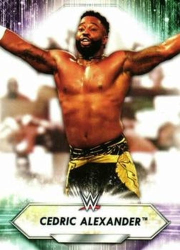 #102 Cedric Alexander - 2021 Topps WWE Wrestling