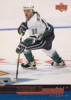 #102 Oleg Tverdovsky - Anaheim Mighty Ducks - 1999-00 Upper Deck Hockey