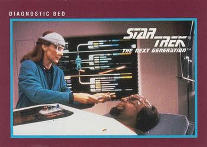 #102 Diagnostic Bed - 1991 Impel Star Trek 25th Anniversary