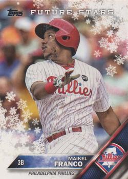 #HMW102 Maikel Franco - Philadelphia Phillies - 2016 Topps Holiday Baseball