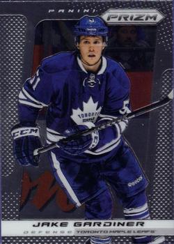 #102 Jake Gardiner - Toronto Maple Leafs - 2013-14 Panini Prizm Hockey