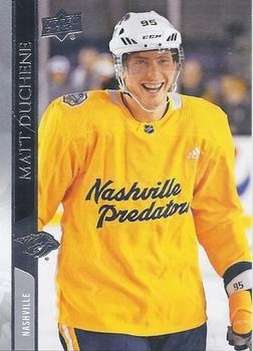 #102 Matt Duchene - Nashville Predators - 2020-21 Upper Deck Hockey