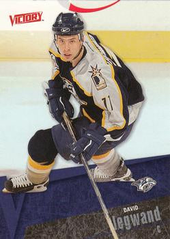 #102 David Legwand - Nashville Predators - 2003-04 Upper Deck Victory Hockey