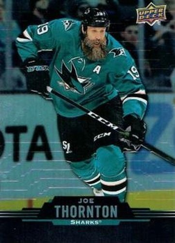 #102 Joe Thornton - San Jose Sharks - 2020-21 Upper Deck Tim Hortons Hockey