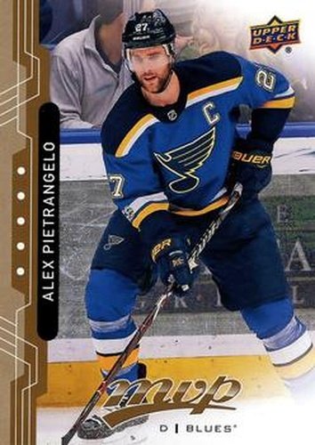 #102 Alex Pietrangelo - St. Louis Blues - 2018-19 Upper Deck MVP Hockey