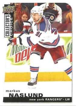 #102 Markus Naslund - New York Rangers - 2008-09 Collector's Choice Hockey