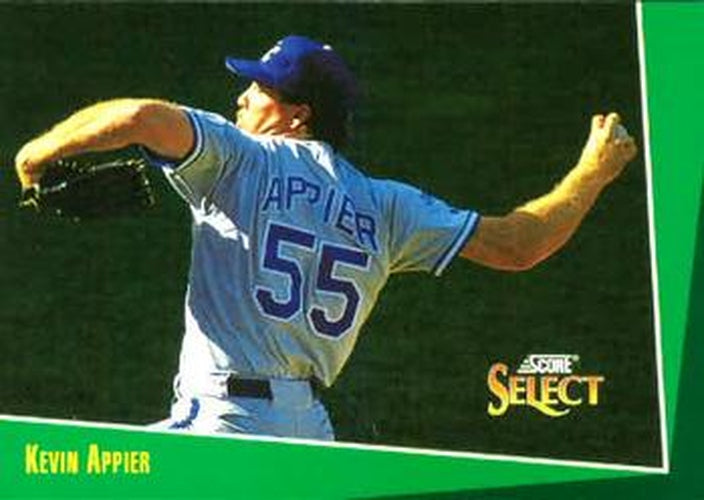#102 Kevin Appier - Kansas City Royals - 1993 Select Baseball