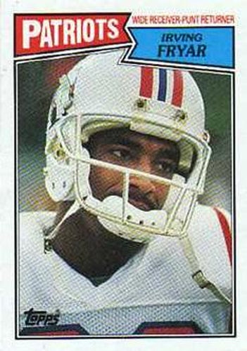 #102 Irving Fryar - New England Patriots - 1987 Topps Football