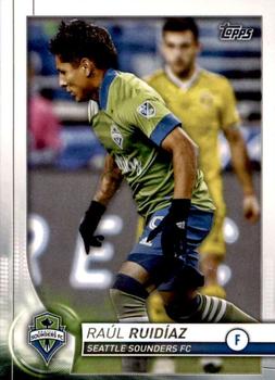 #102 Raul Ruid’az - Seattle Sounders FC - 2020 Topps MLS Soccer