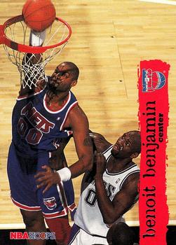 #102 Benoit Benjamin - New Jersey Nets - 1995-96 Hoops Basketball