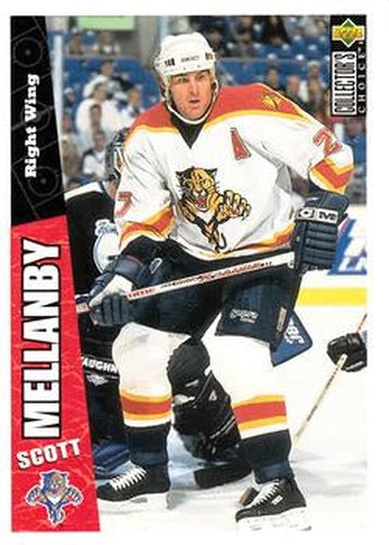 #102 Scott Mellanby - Florida Panthers - 1996-97 Collector's Choice Hockey