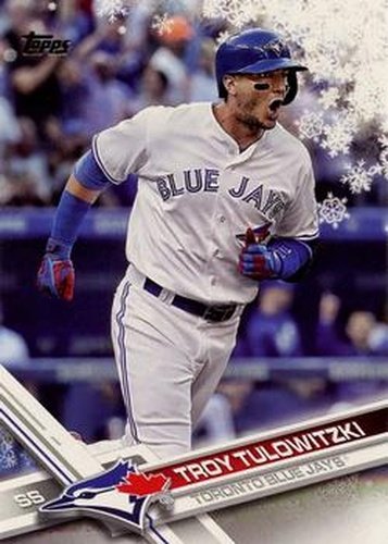#HMW102 Troy Tulowitzki - Toronto Blue Jays - 2017 Topps Holiday Baseball