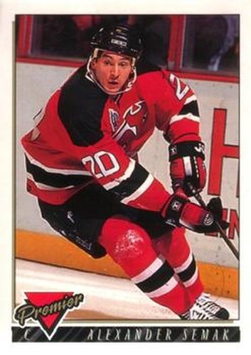 #102 Alexander Semak - New Jersey Devils - 1993-94 O-Pee-Chee Premier Hockey