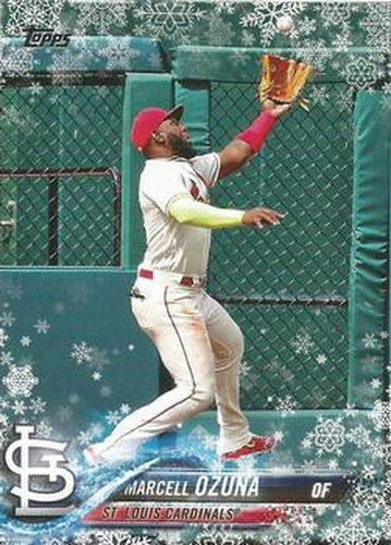 #HMW102 Marcell Ozuna - St. Louis Cardinals - 2018 Topps Holiday Baseball