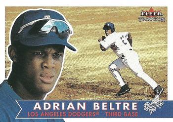 #102 Adrian Beltre - Los Angeles Dodgers - 2001 Fleer Tradition Baseball