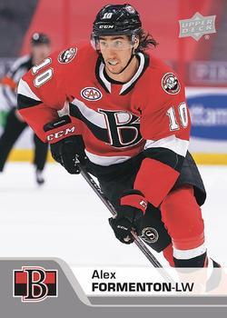 #102 Alex Formenton - Belleville Senators - 2020-21 Upper Deck AHL Hockey