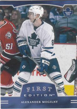 #102 Alexander Mogilny - Toronto Maple Leafs - 2002-03 Be a Player First Edition Hockey