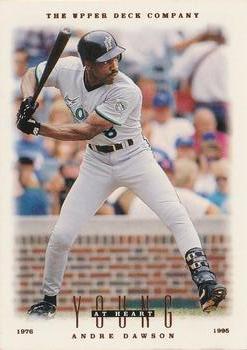 #102 Andre Dawson - Florida Marlins - 1996 Upper Deck Baseball