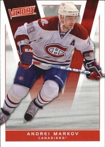 #102 Andrei Markov - Montreal Canadiens - 2010-11 Upper Deck Victory Hockey