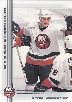#102 Brad Isbister - New York Islanders - 2000-01 Be a Player Memorabilia Hockey