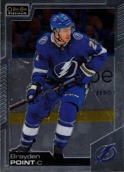 #102 Brayden Point - Tampa Bay Lightning - 2020-21 O-Pee-Chee Platinum Hockey