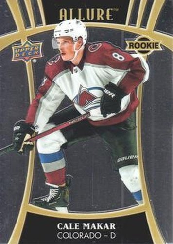 #102 Cale Makar - Colorado Avalanche - 2019-20 Upper Deck Allure Hockey