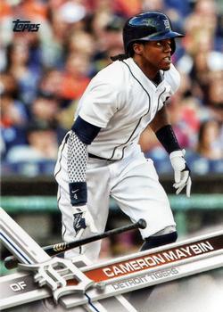#102 Cameron Maybin - Detroit Tigers - 2017 Topps Baseball