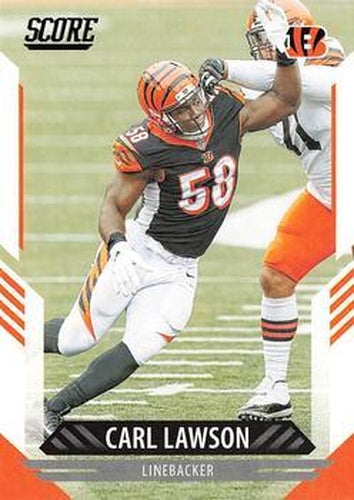 #102 Carl Lawson - Cincinnati Bengals - 2021 Score Football