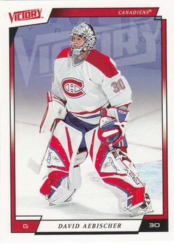 #102 David Aebischer - Montreal Canadiens - 2006-07 Upper Deck Victory Hockey